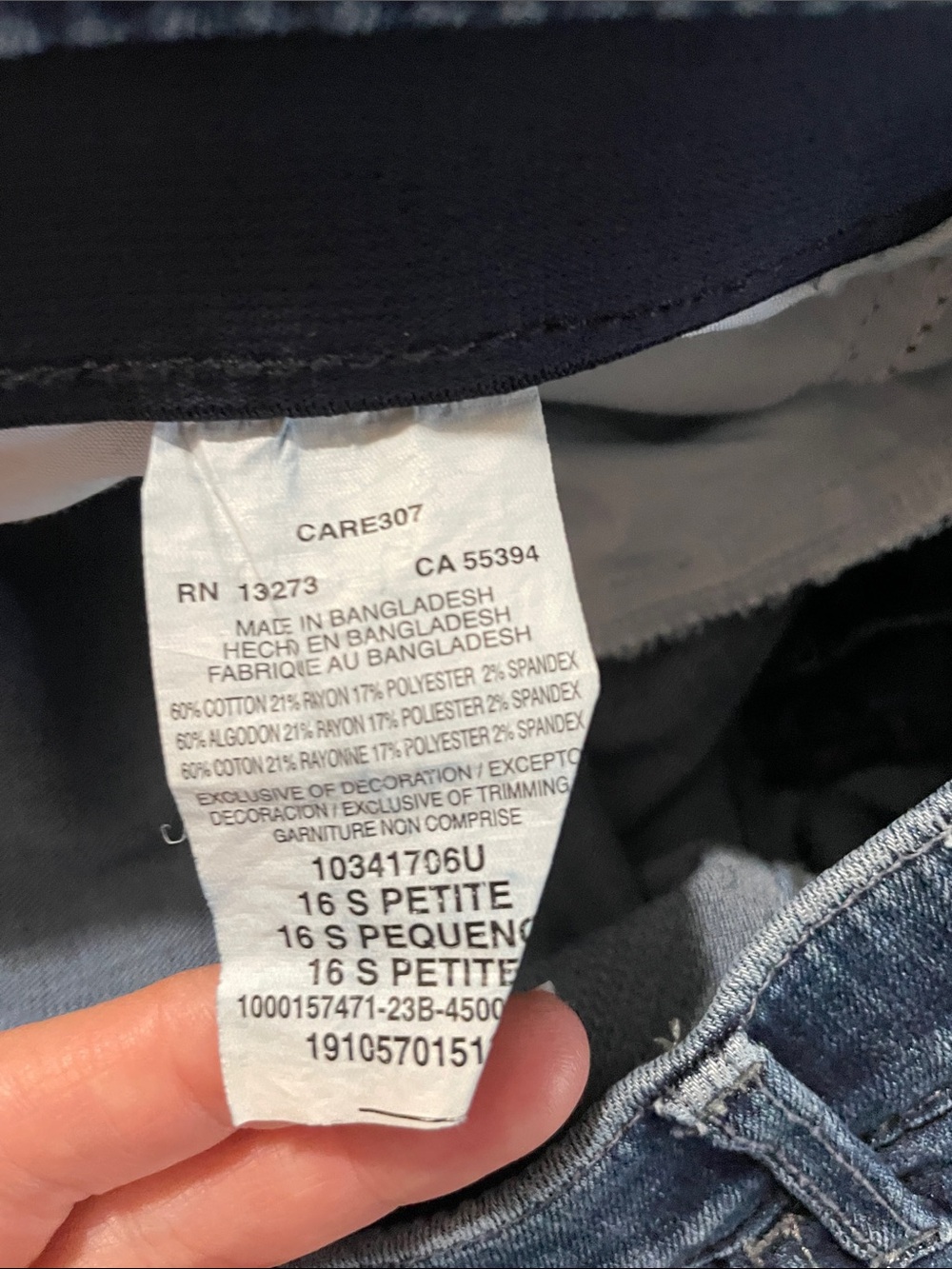 Lee Women's Straight Leg Jeans in Indigo Wash - Picture 4 of 4